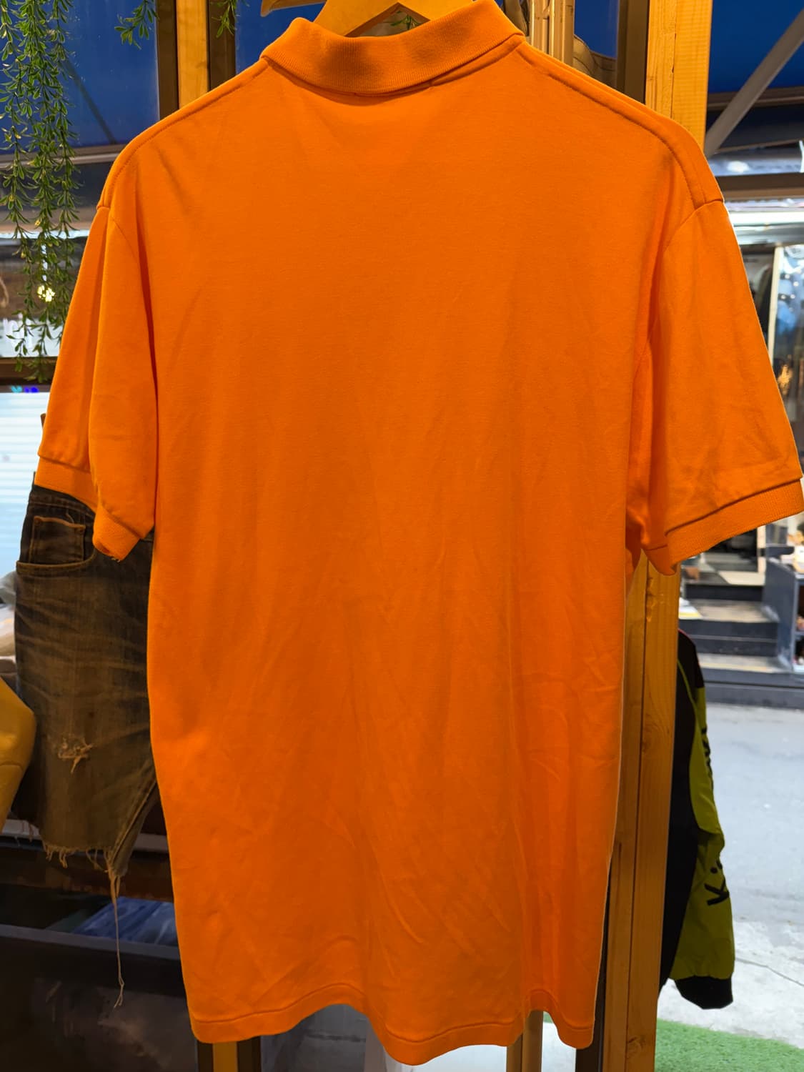 폴로 랄프로렌 스카이포니 오렌지 반팔 카라티 상품이미지4