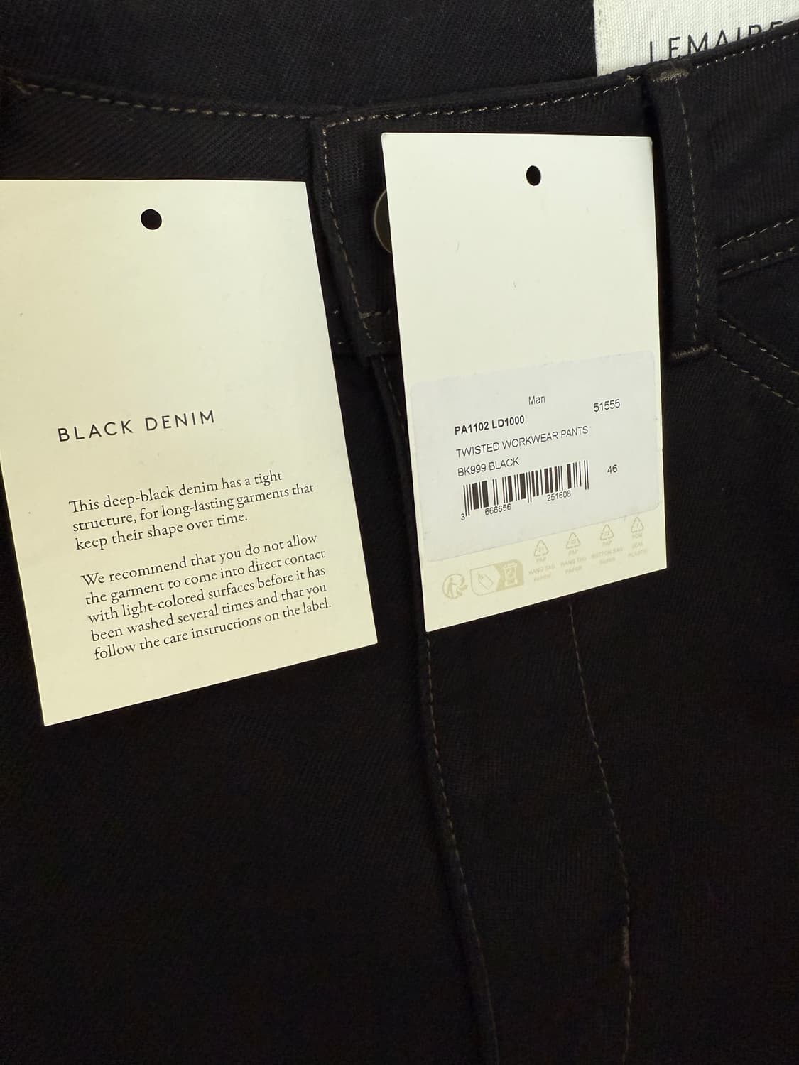 [46] 르메르/ 트위스티드 워크웨어 팬츠 상품이미지7