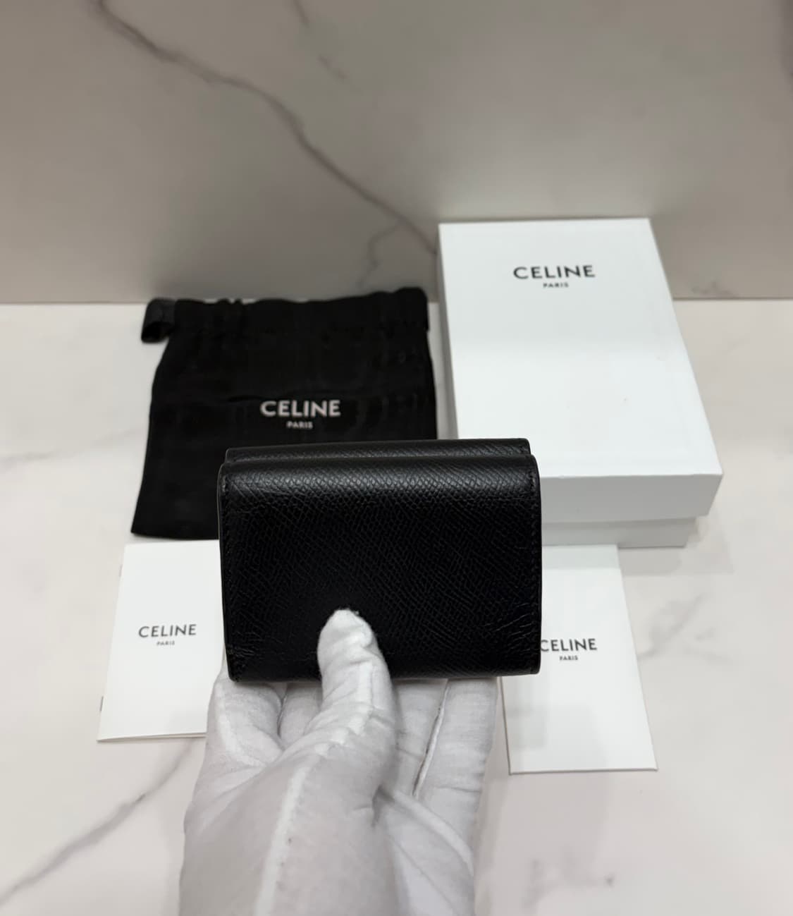 [정품] S급 셀린느 트리폴드 반지갑 상품이미지2