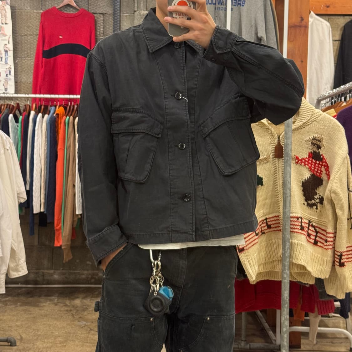 RAGE BLUE  숏자켓(kold_8242) 상품이미지1