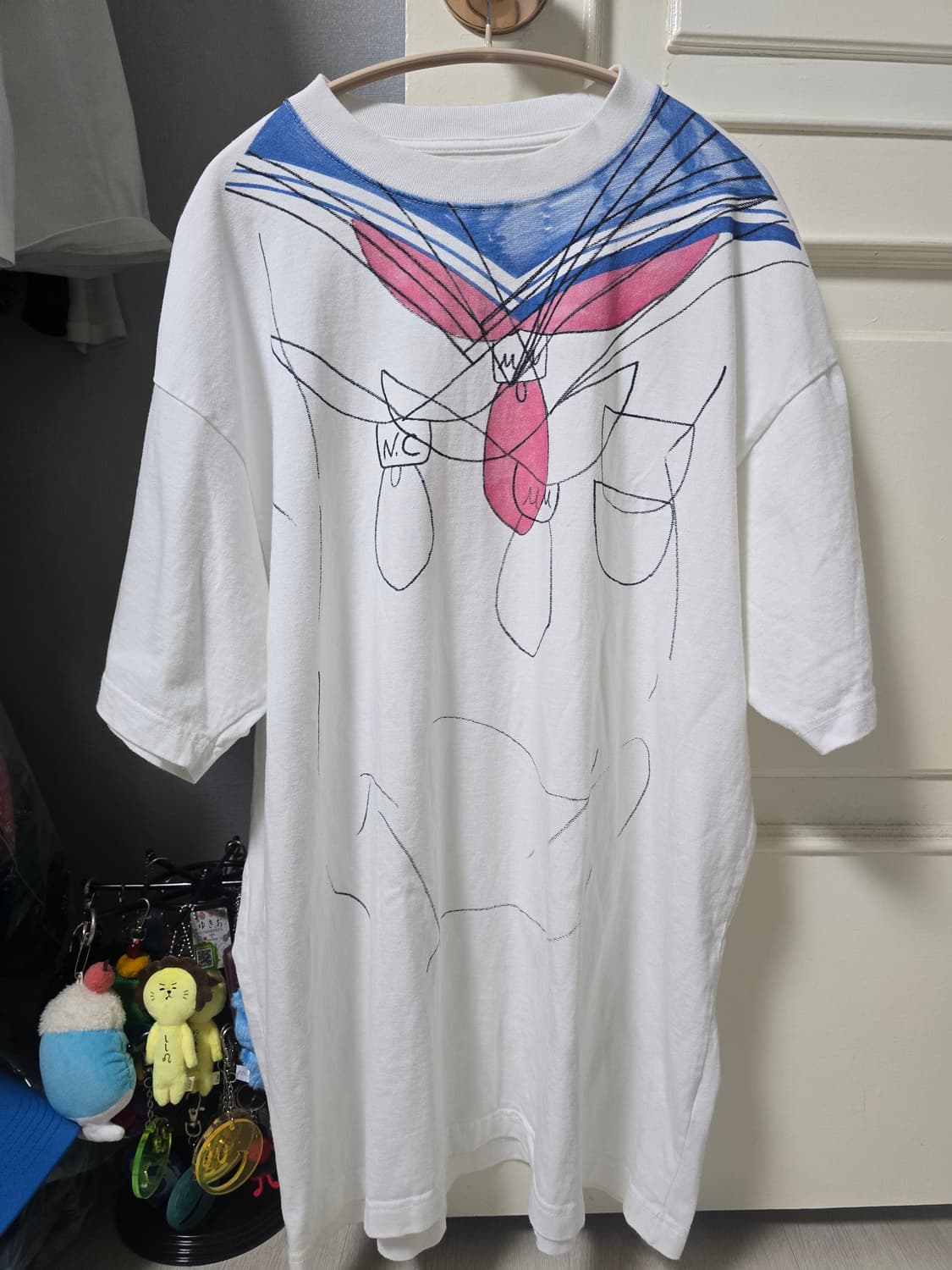 나이스고스트클럽 미미짱  세일러 반팔 상품이미지5