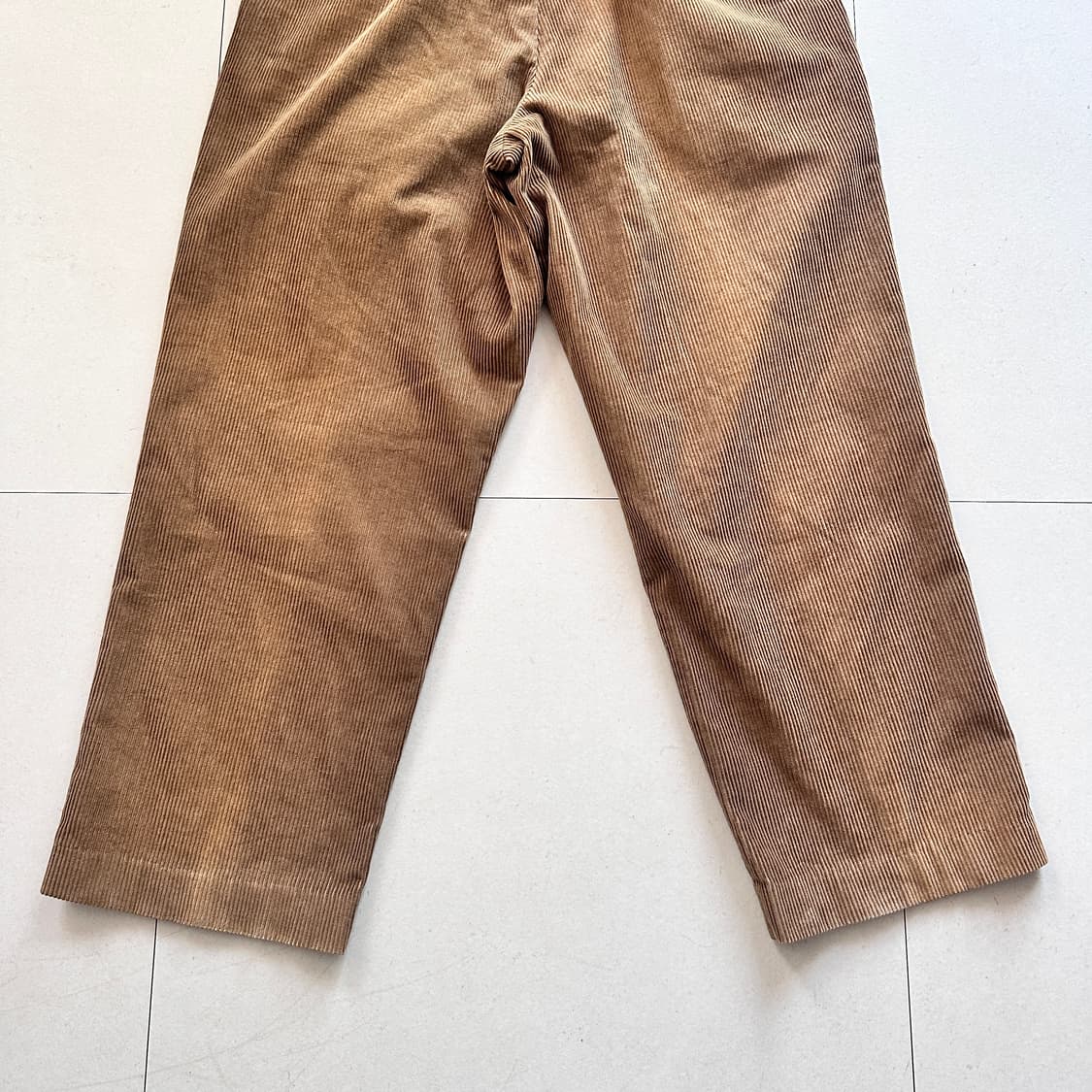 00s 엘엘빈 코듀로이 투턱 팬츠 브라운 36 상품이미지7