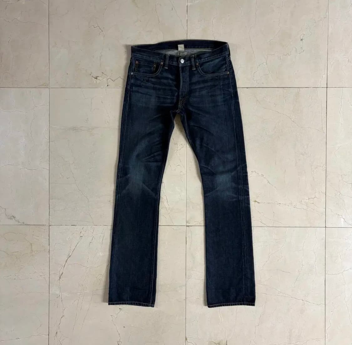 Rrl 슬림 부츠컷 셀비지 데님 상품이미지1