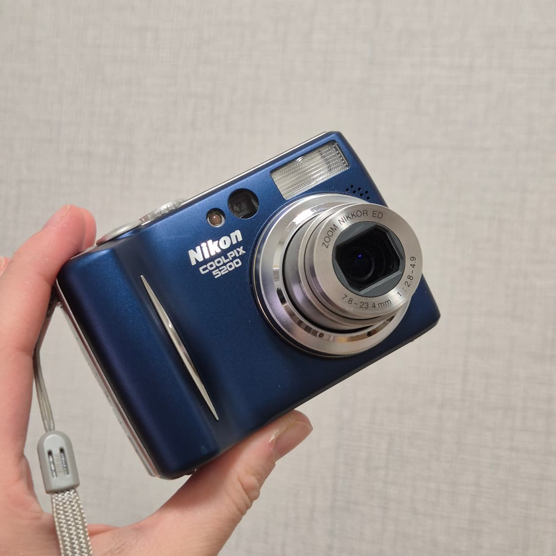 미품💙 니콘 쿨픽스 5200 ✨ 네이비블루 감성디카 💕 상품이미지2