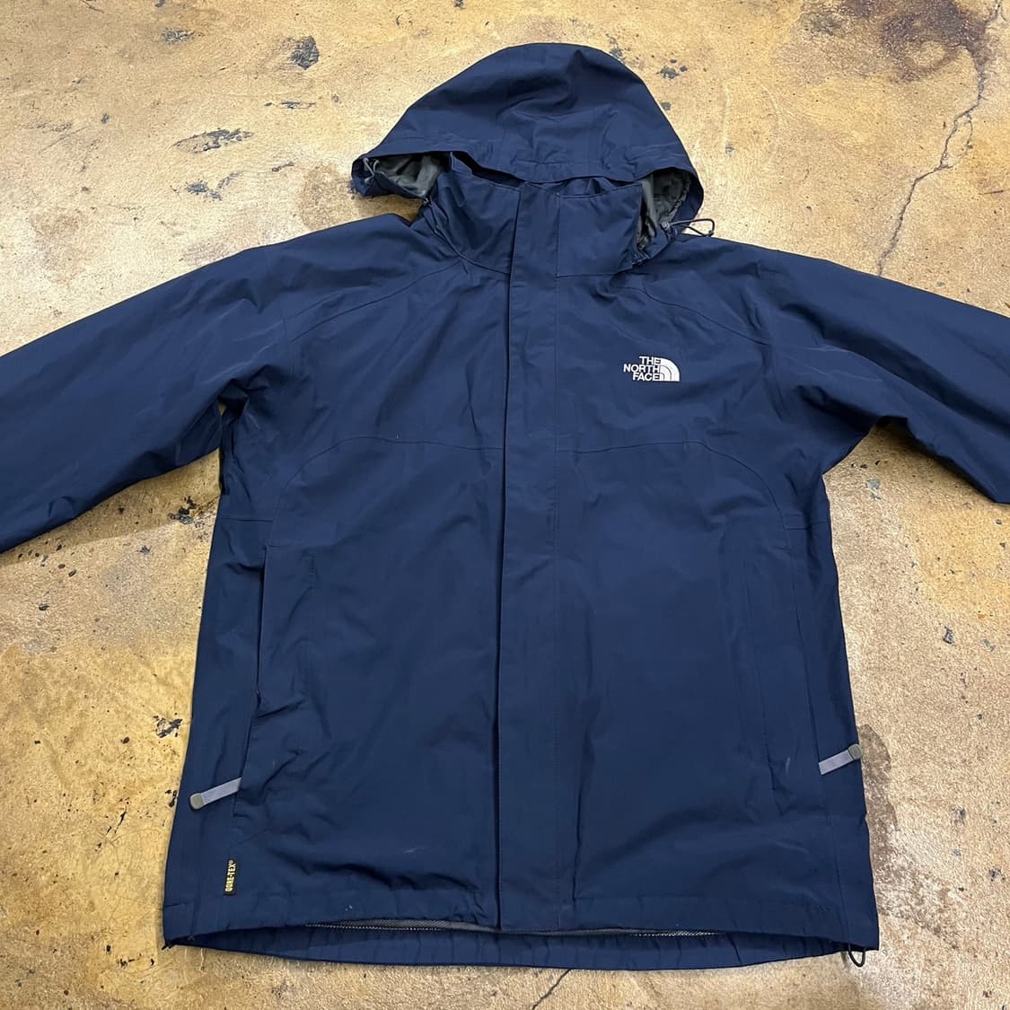 [정품/105] 노스페이스 네이비 바람막이 자켓 후드 b14 상품이미지3