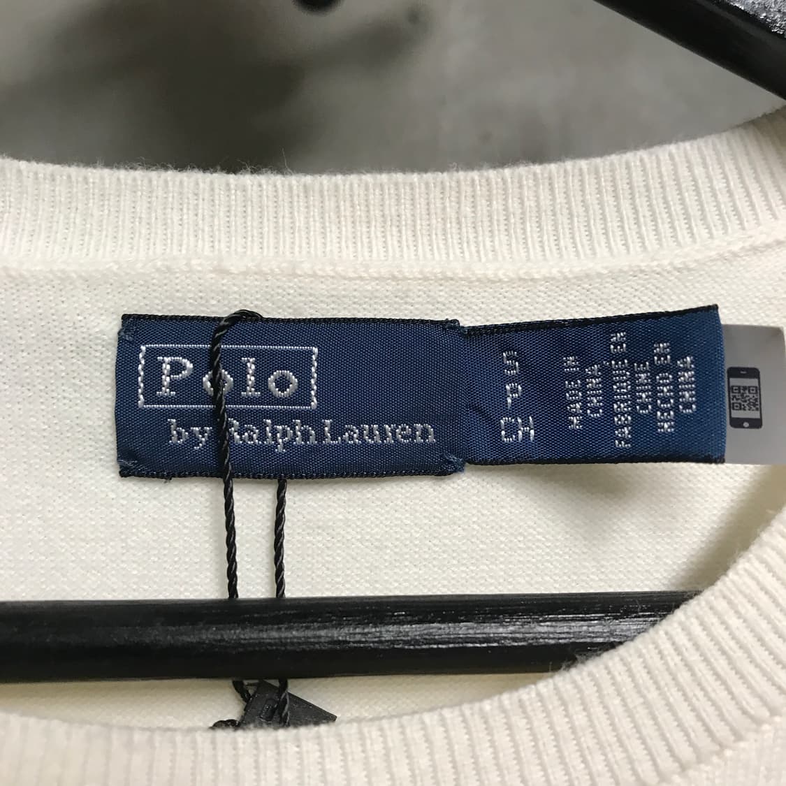 폴로 랄프로렌 QR 반팔 니트 S(W) 상품이미지5