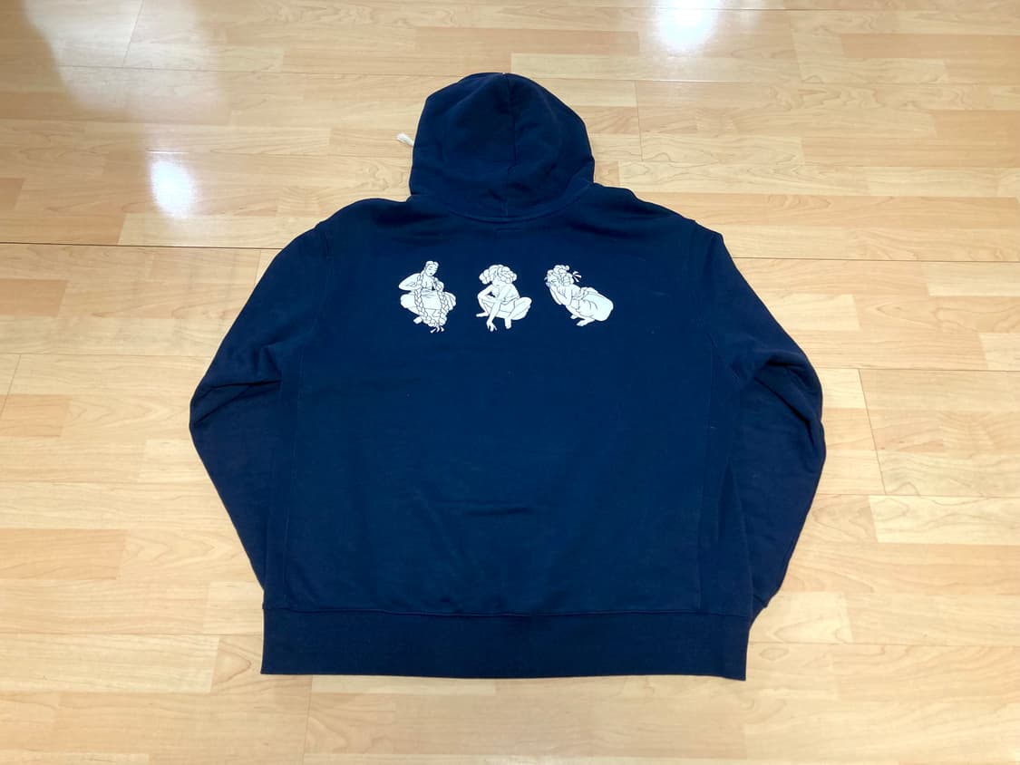 마담 신윤복st 민화 자수 프린팅 후드티 105-110 상품이미지2