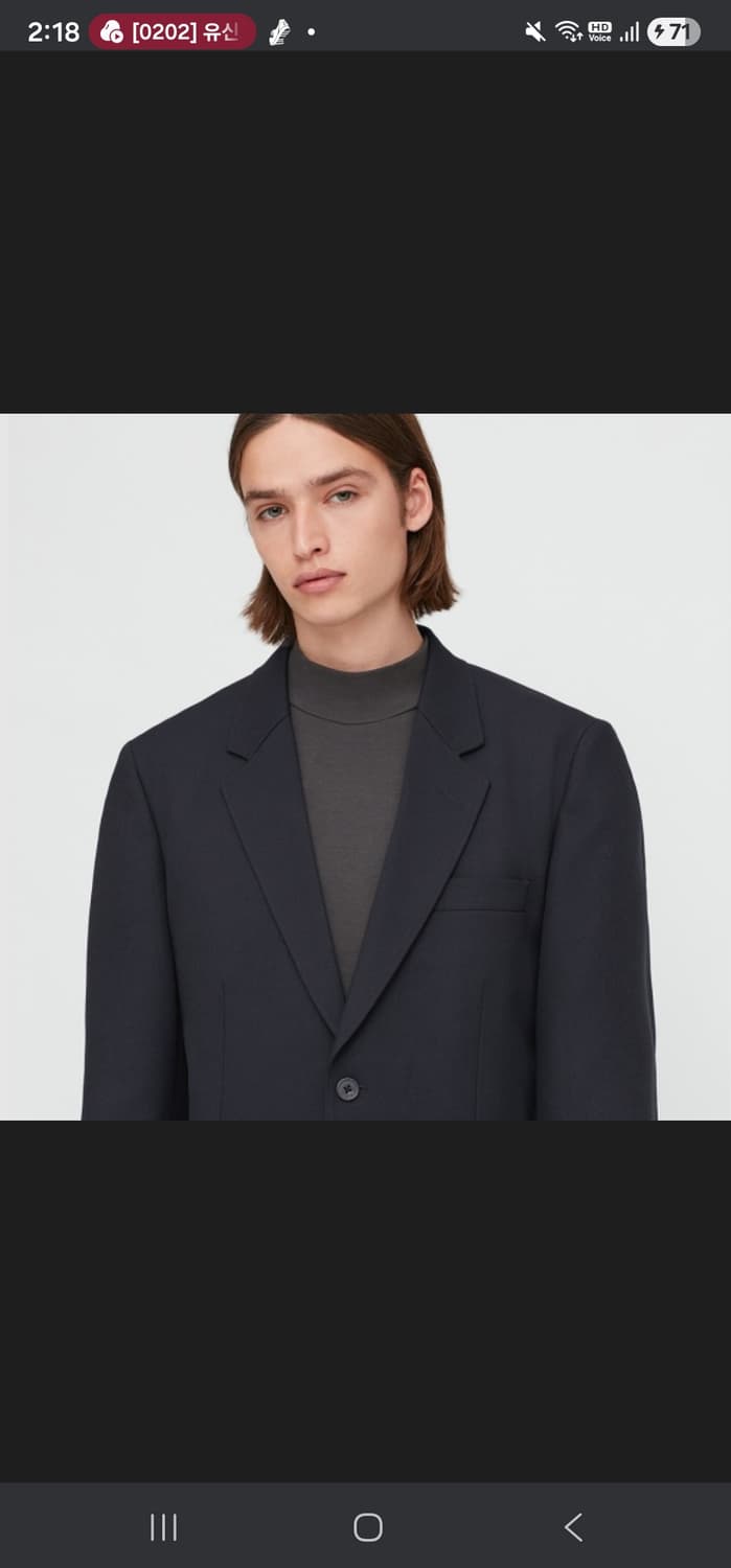 유니클로&르메르 연네이비 테일러드 자켓 M 상품이미지10