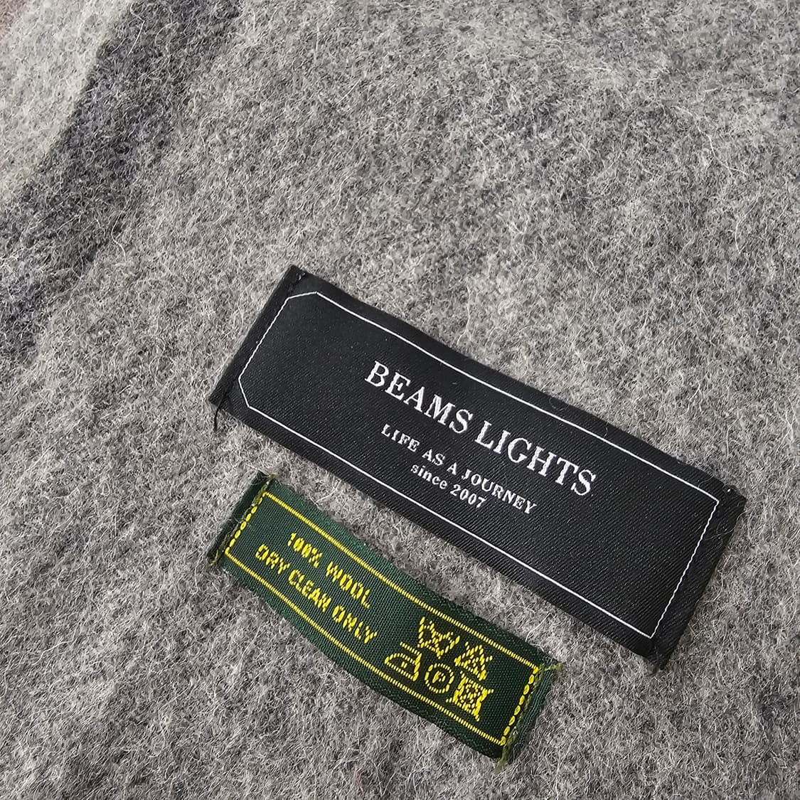 빔즈 울 100 머플러 상품이미지2