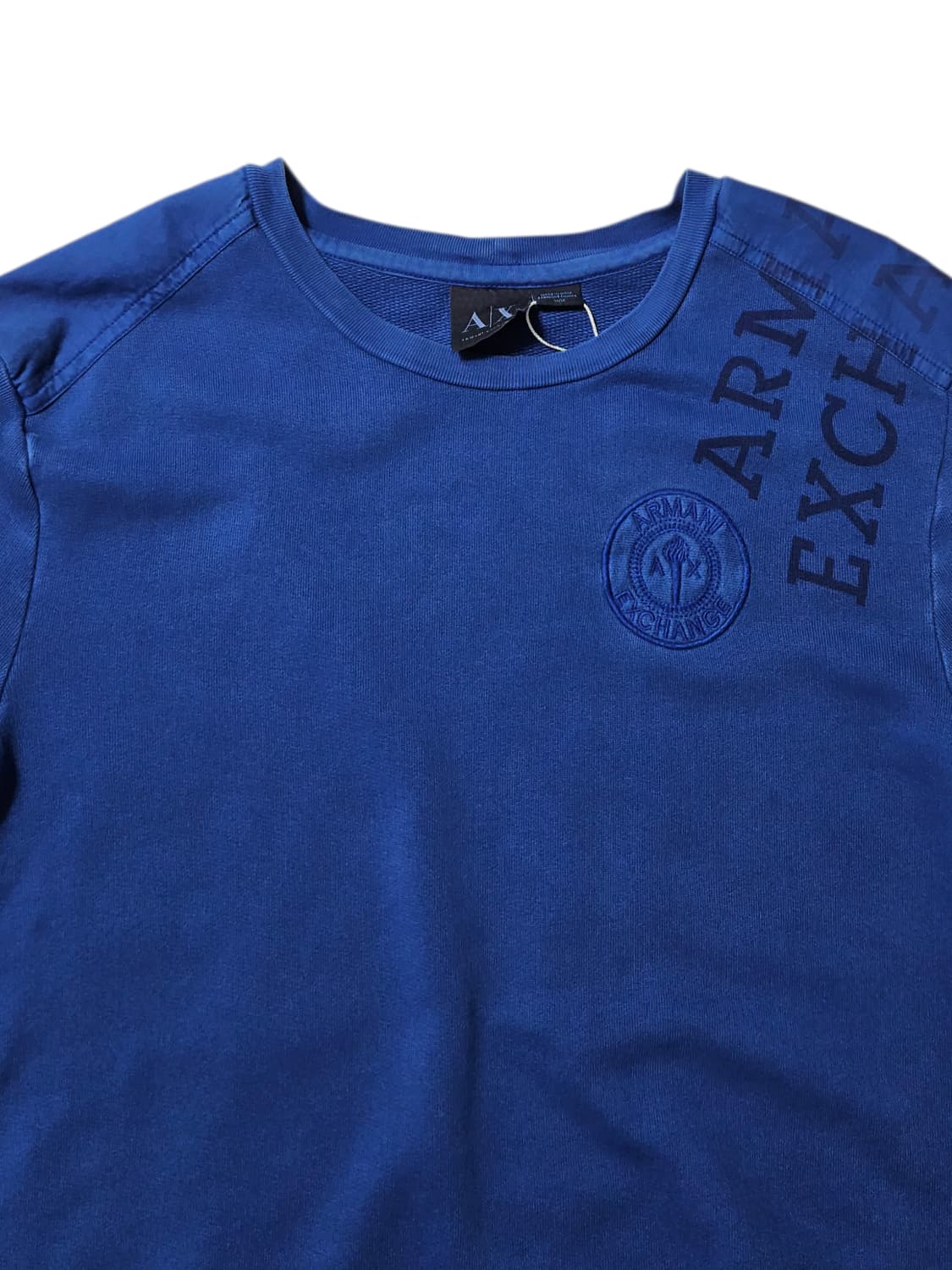 알마니 익스체인지 블루 롱슬리브 M 상품이미지4