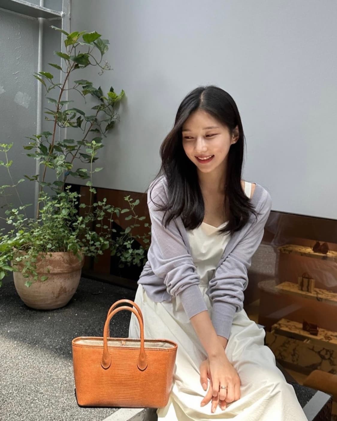 Sie 시에 썸미니 가디건(바이올렛블루) 상품이미지1
