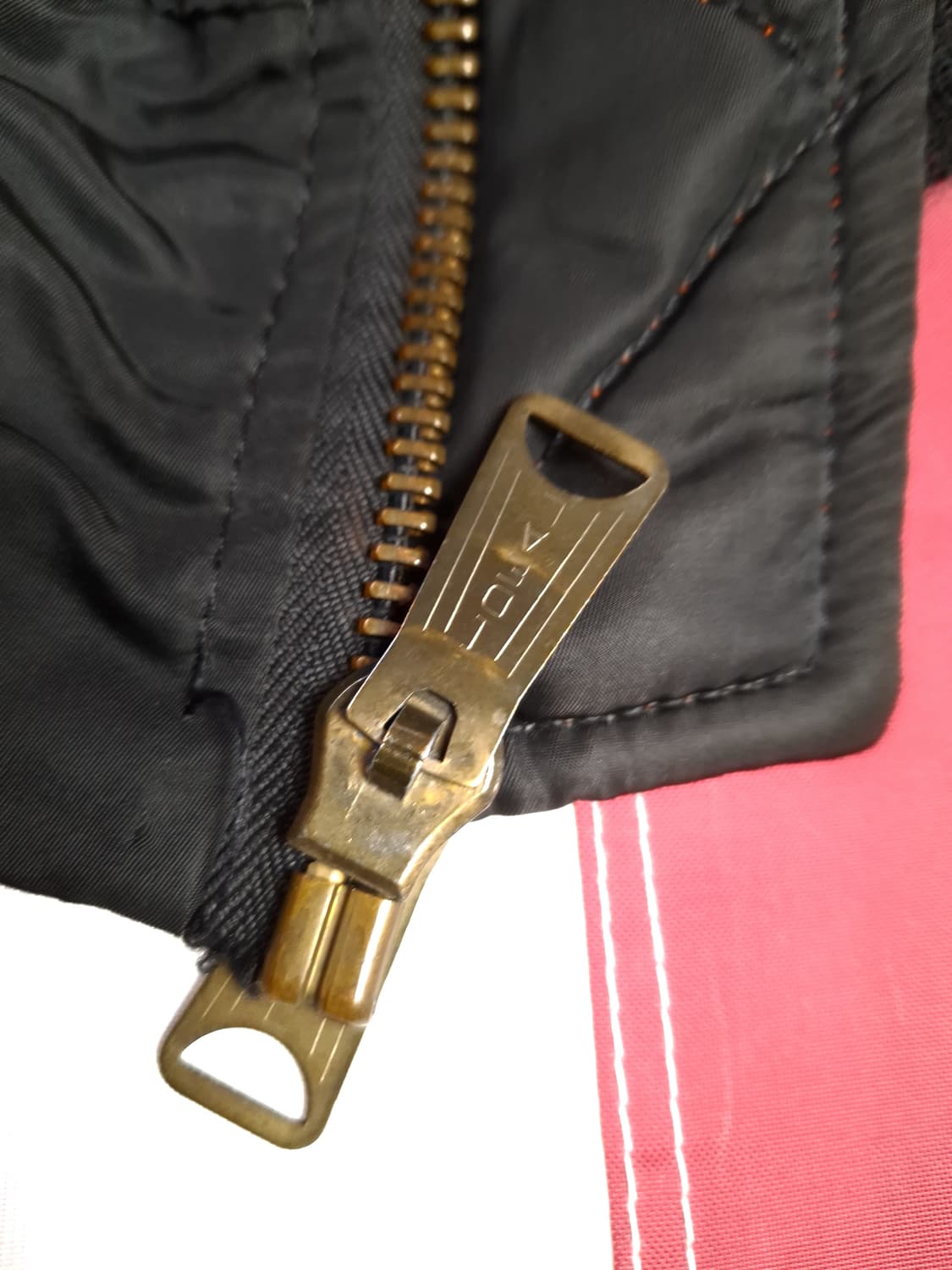 오리지날 90's 미국제조 알파사 미공군 민수용 MA-1 항공자켓 상품이미지3