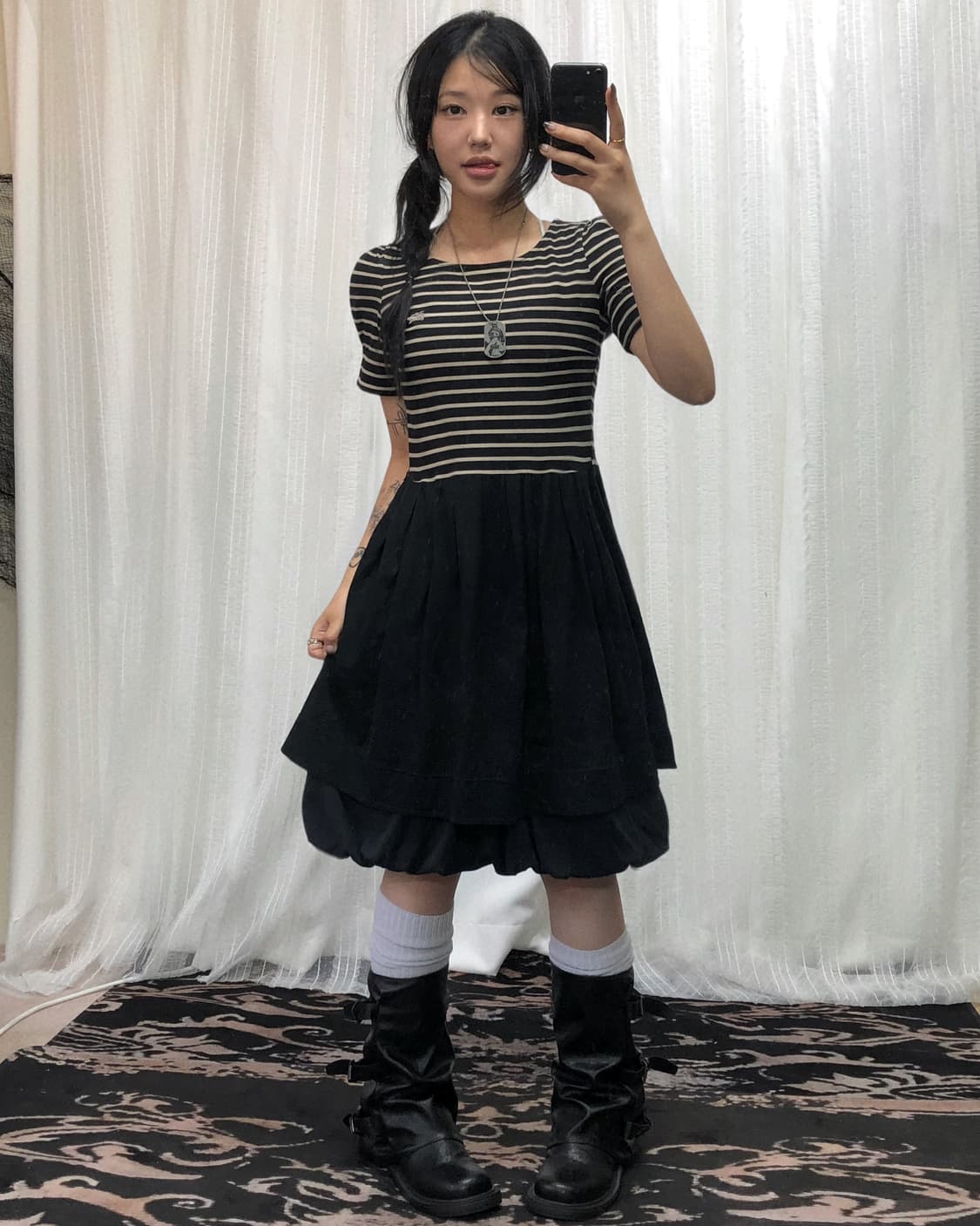 버버리 원피스 포켓 코디 상품이미지3