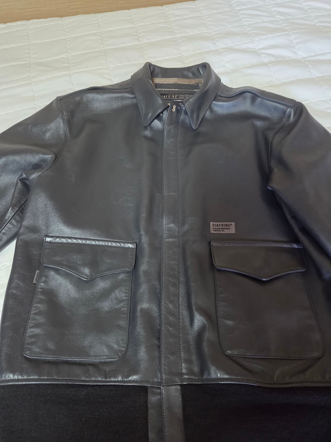 디아프바인 a2카프스킨 블랙 네이비/그레이 xl 팝니다DV.LOT670 상품이미지4