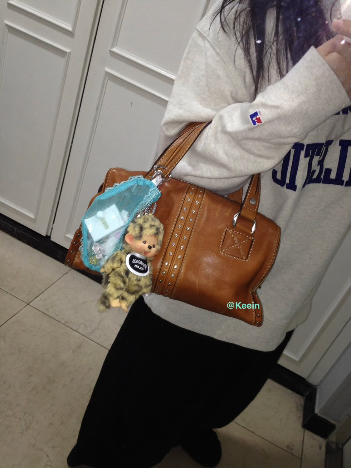 Michael kors caramel brown minibag 상품이미지5