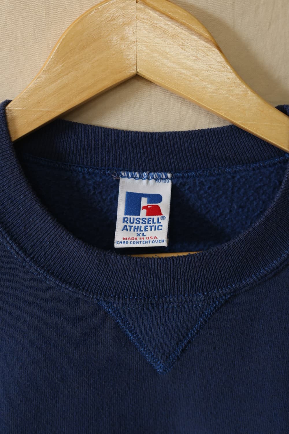 러셀 90s 맨투맨 스웻셔츠 네이비 XL(실사이즈 XXL) 상품이미지2
