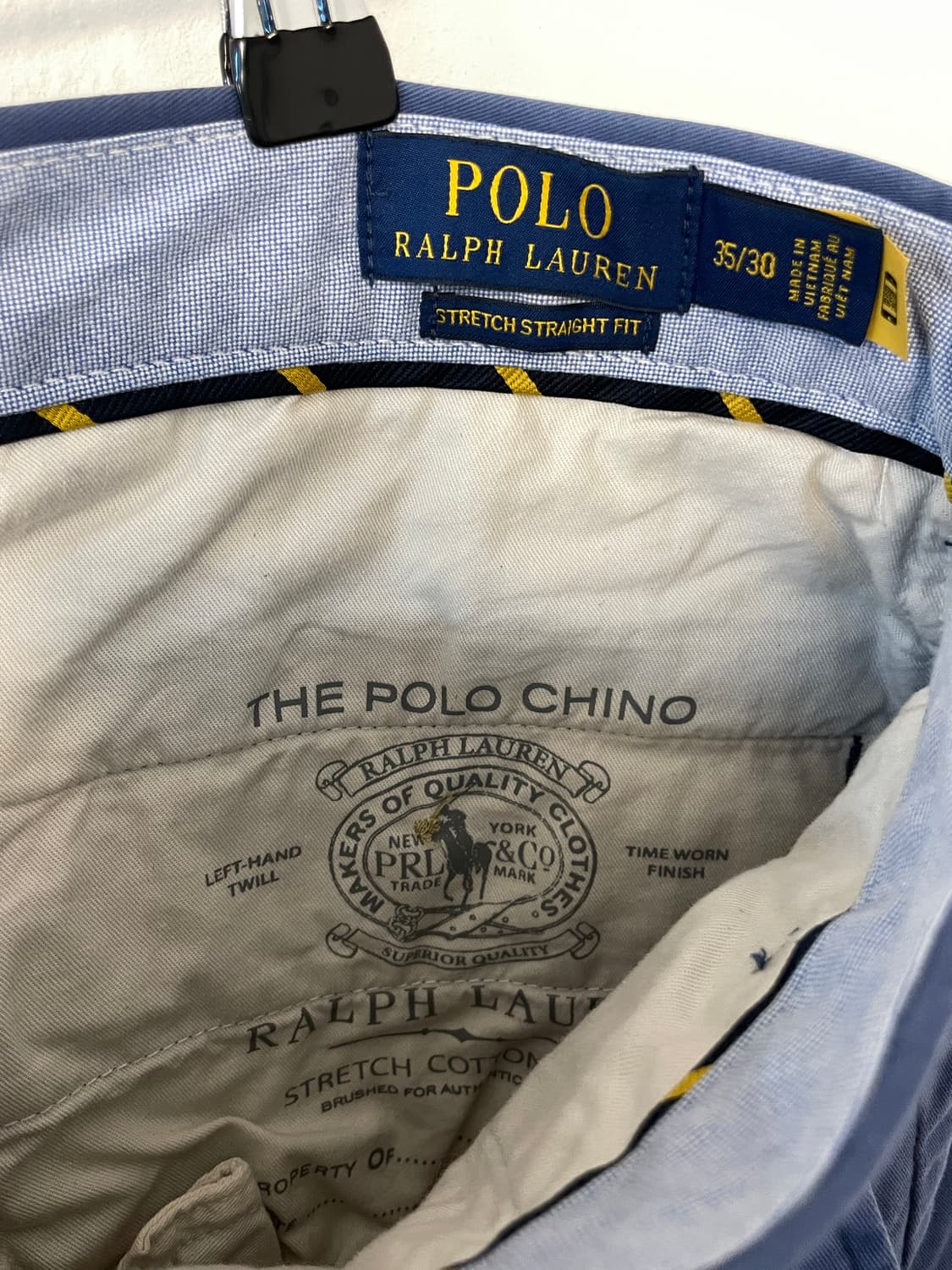 폴로 블루 치노 팬츠  상품이미지5