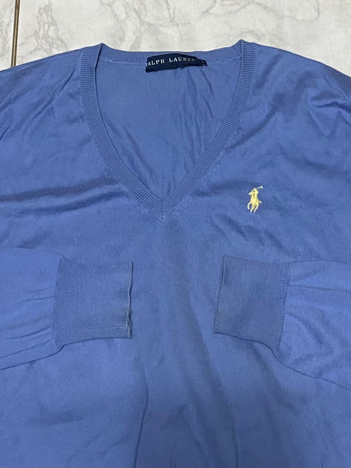 폴로 랄프로렌 여성 브이넥 니트 여성90 상품이미지3