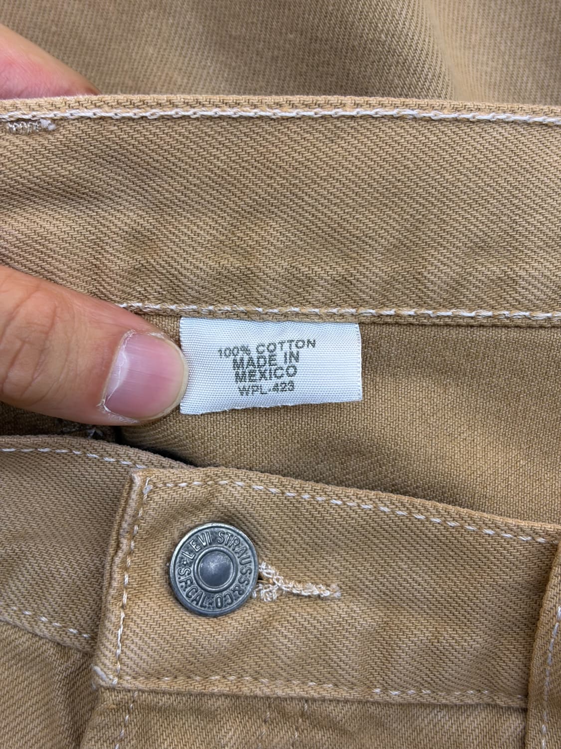 리바이스 501 코튼 팬츠 상품이미지7