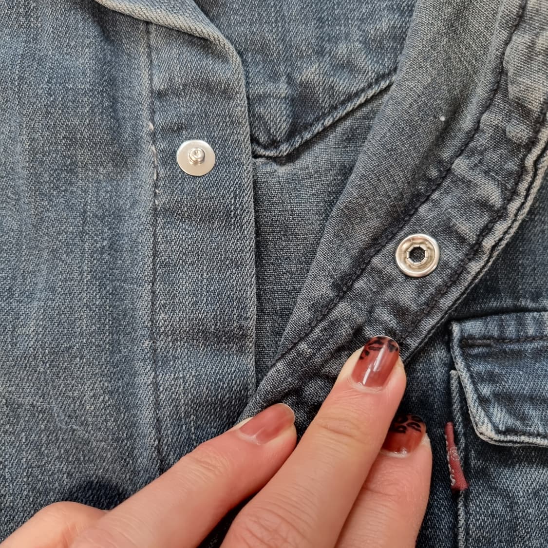 리바이스 웨스턴 셔츠  상품이미지6