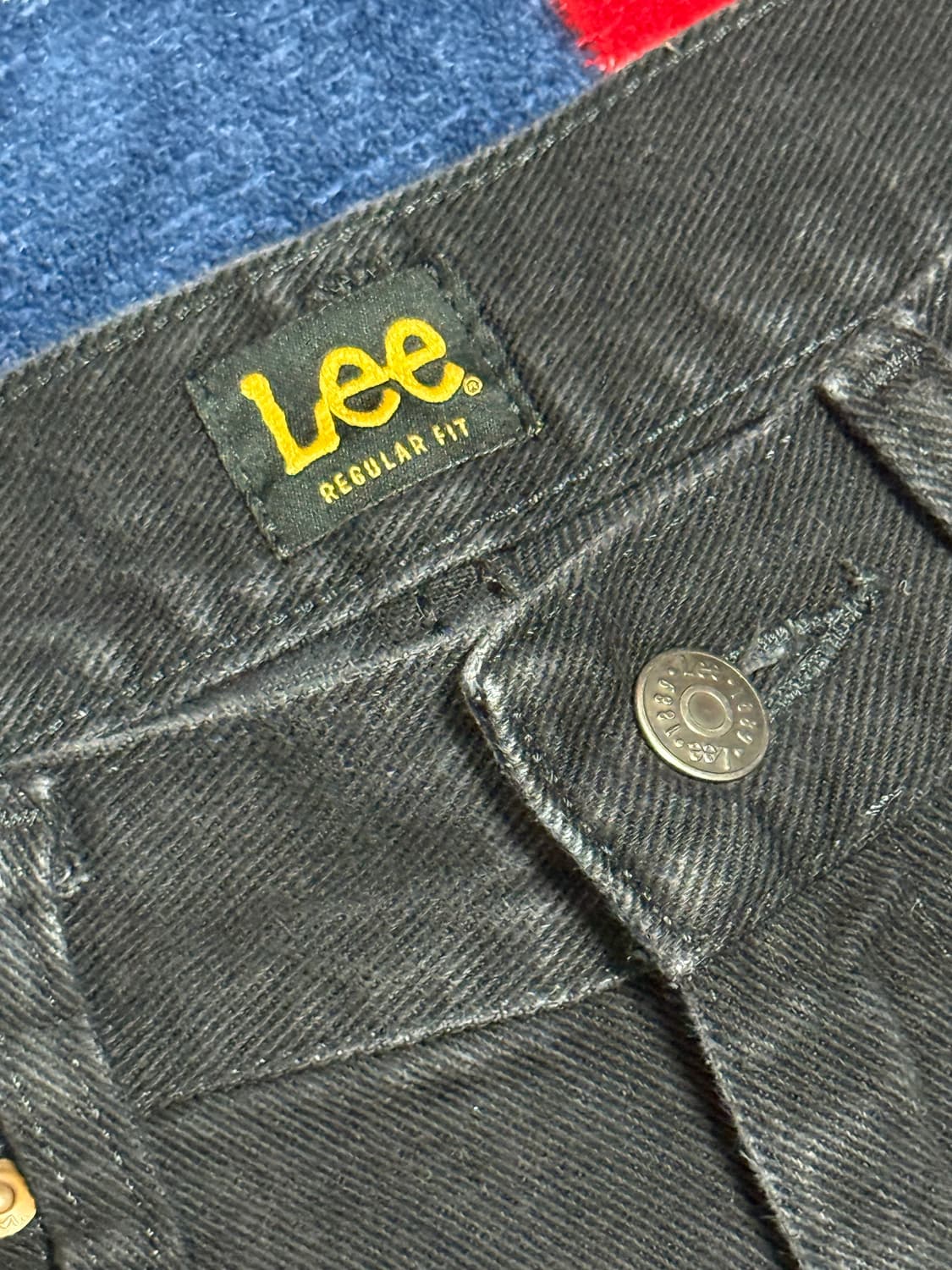 Lee 블랙진 빈티지블랙진 vintage Lee blackjeans 상품이미지8