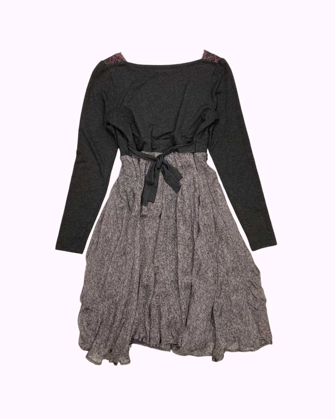 belted silk skirt dress 상품이미지4