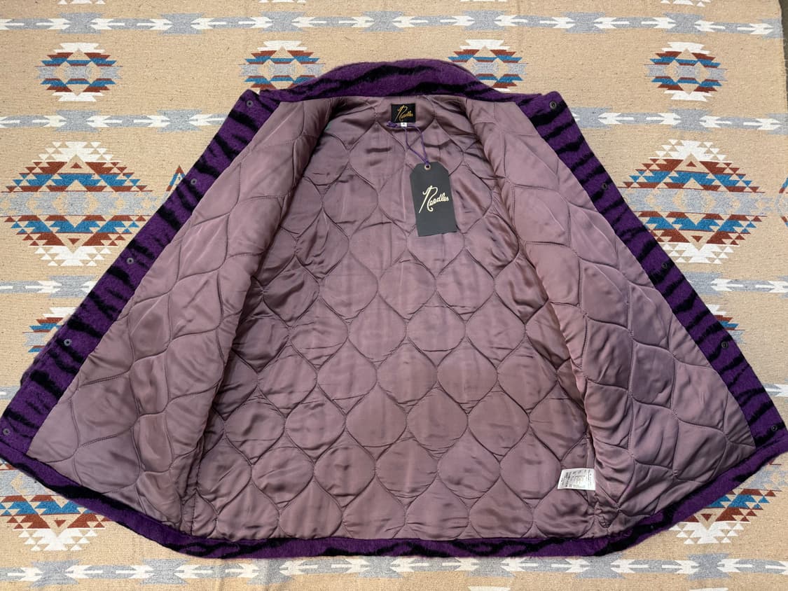 [S][100] 니들스 샤기 코치 자켓 타이거 퍼플 상품이미지7