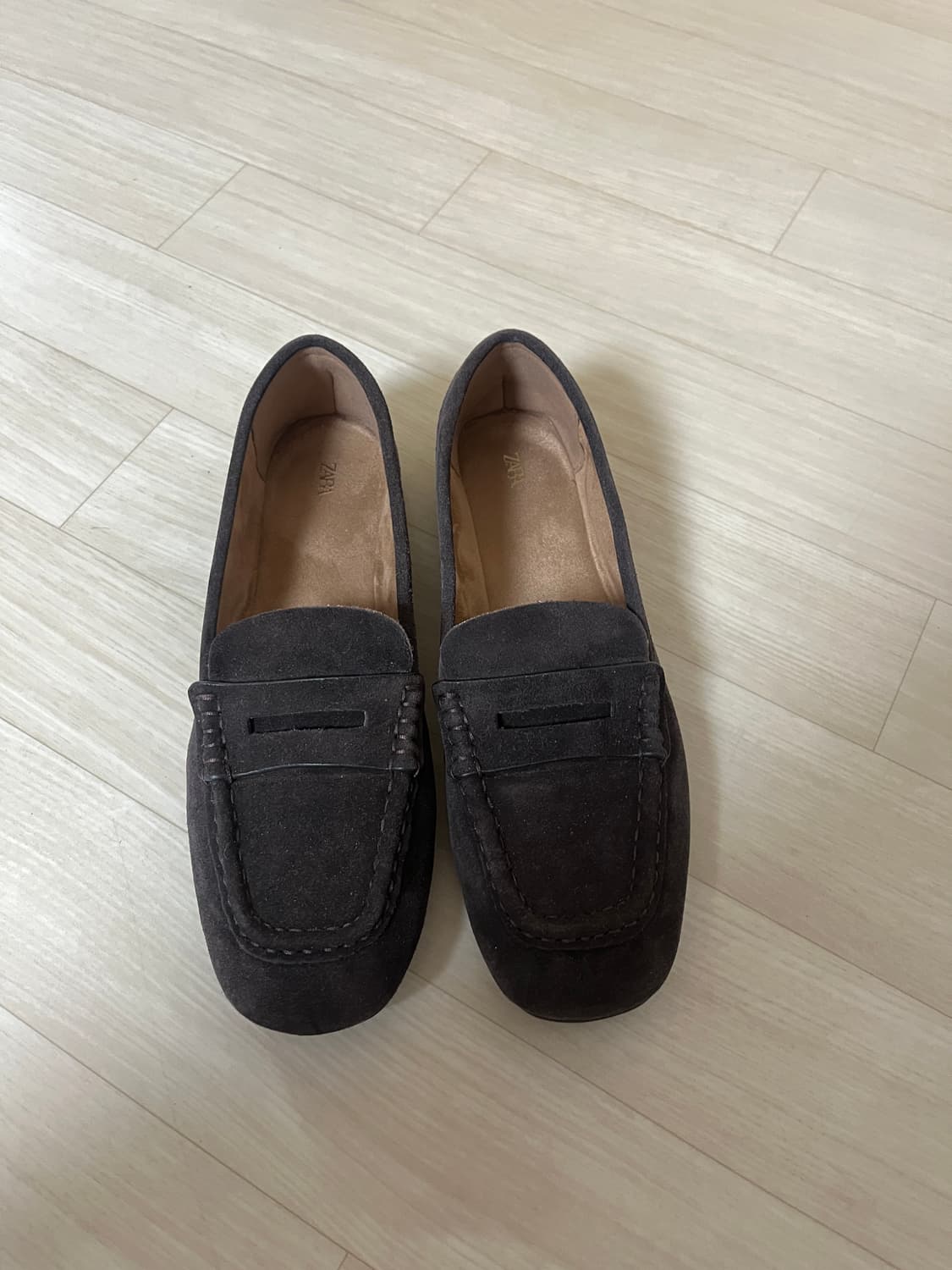 zara 스웨이드 로퍼 상품이미지5