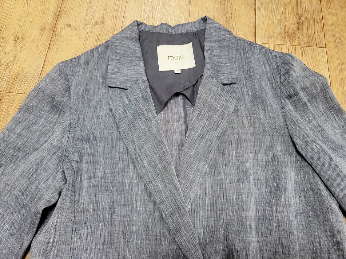 마쥬(maje) 지퍼디테일 린넨자켓 55 상품이미지2