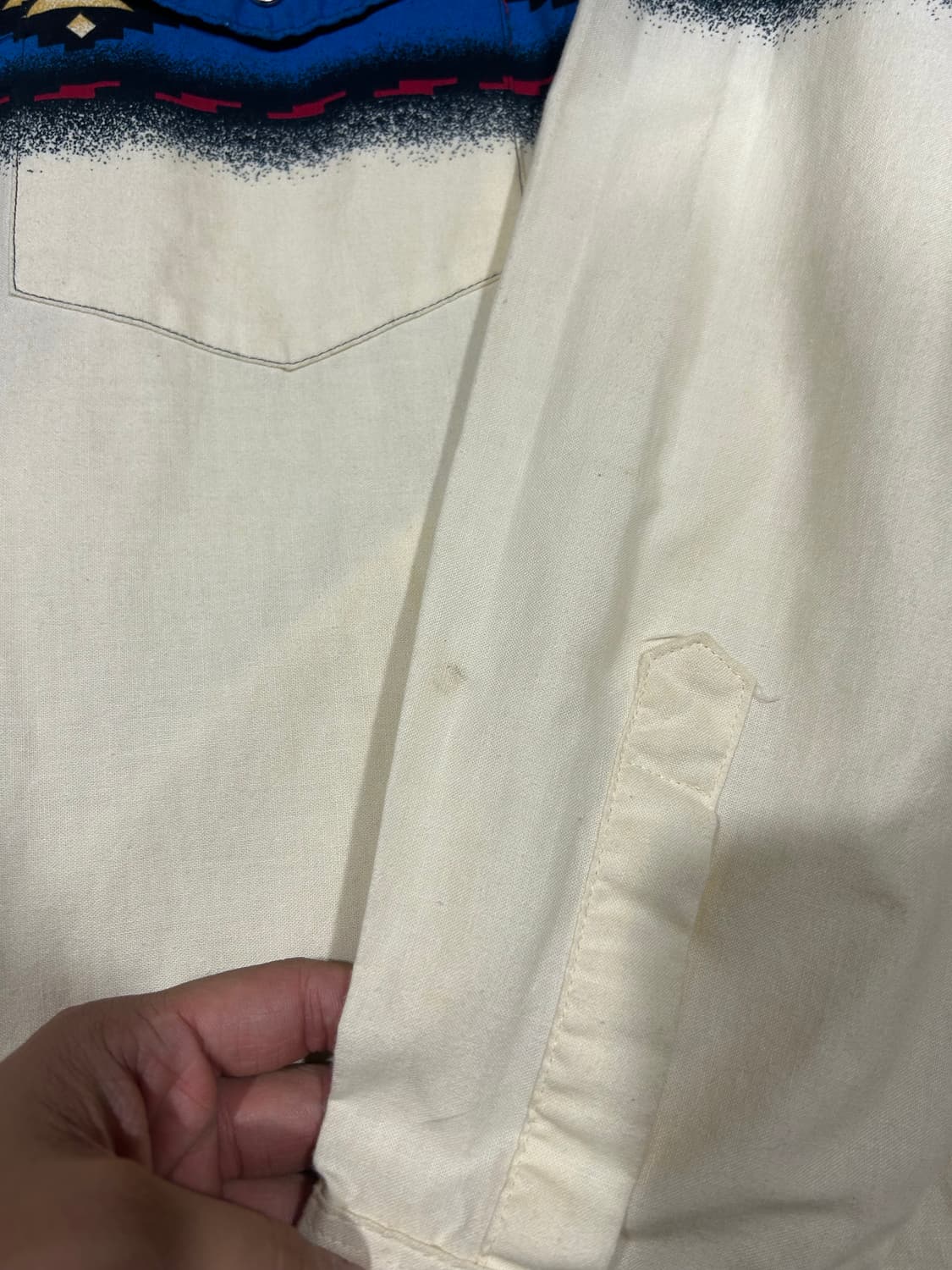 [2XL] 90s 랭글러 나바호 패턴 웨스턴 셔츠 상품이미지6