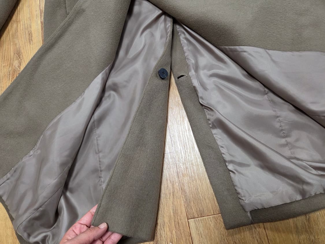 프론트로우(FRONTROW) 캐시울 벨티드 싱글코트 55 상품이미지8