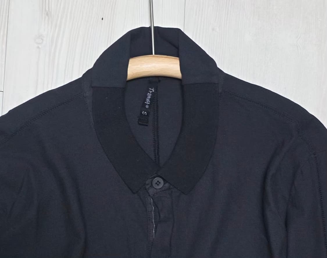 트렌짓 반팔카라티셔츠(블랙) 싸이즈 95 상품이미지4