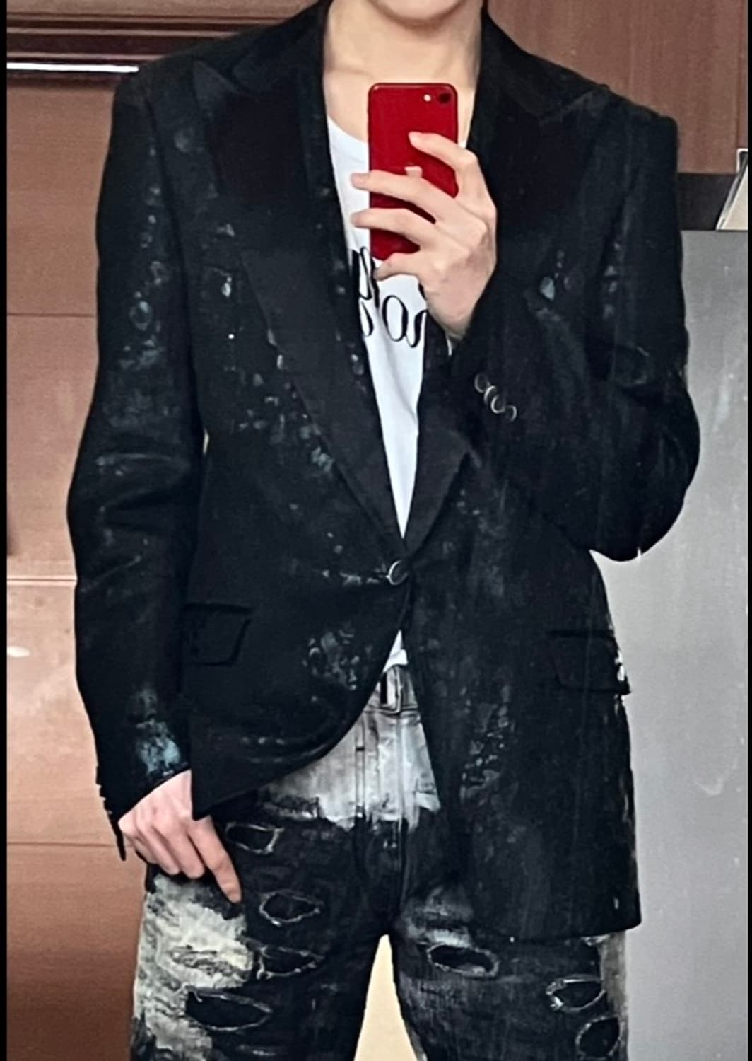 돌체앤가바나 페인트 자켓 상품이미지2