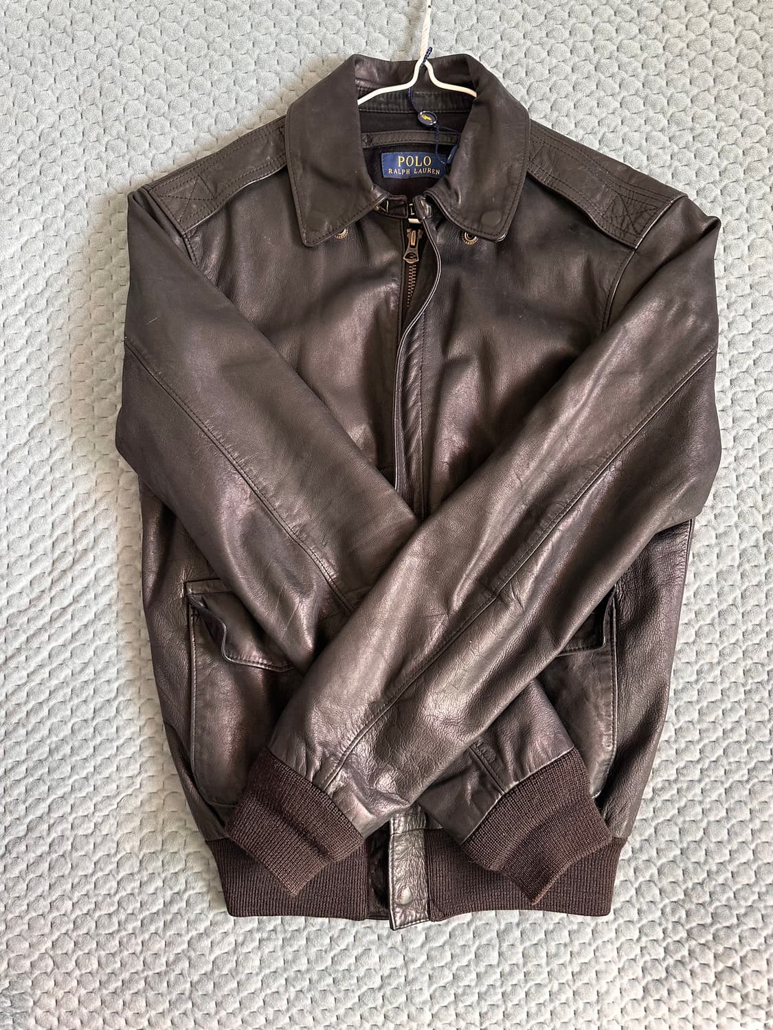 폴로 랄프로렌 A-2자켓 카우하이드 상품이미지2