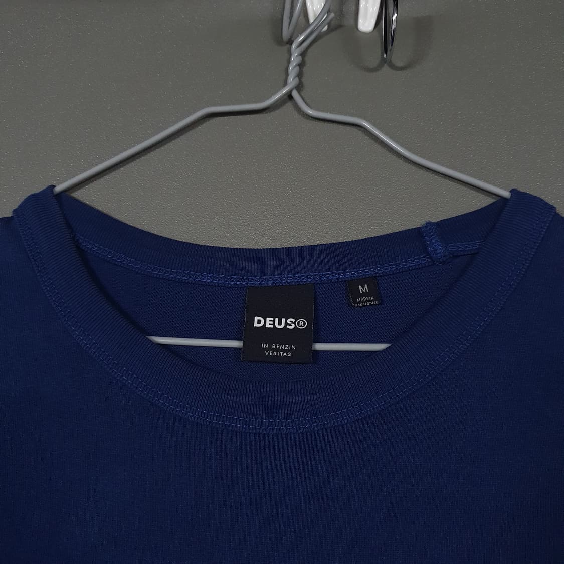 M 정품 데우스 엑스 마키나 스택스 롱슬리브 맨투맨 긴팔티 에스테이트블루 상품이미지6