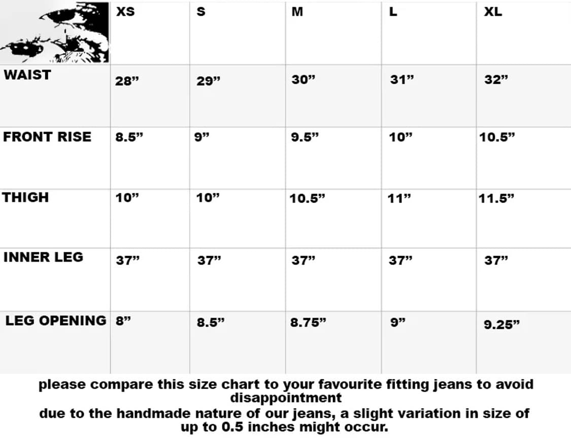 Oil Spill Straight Leg Denim  S 상품이미지5