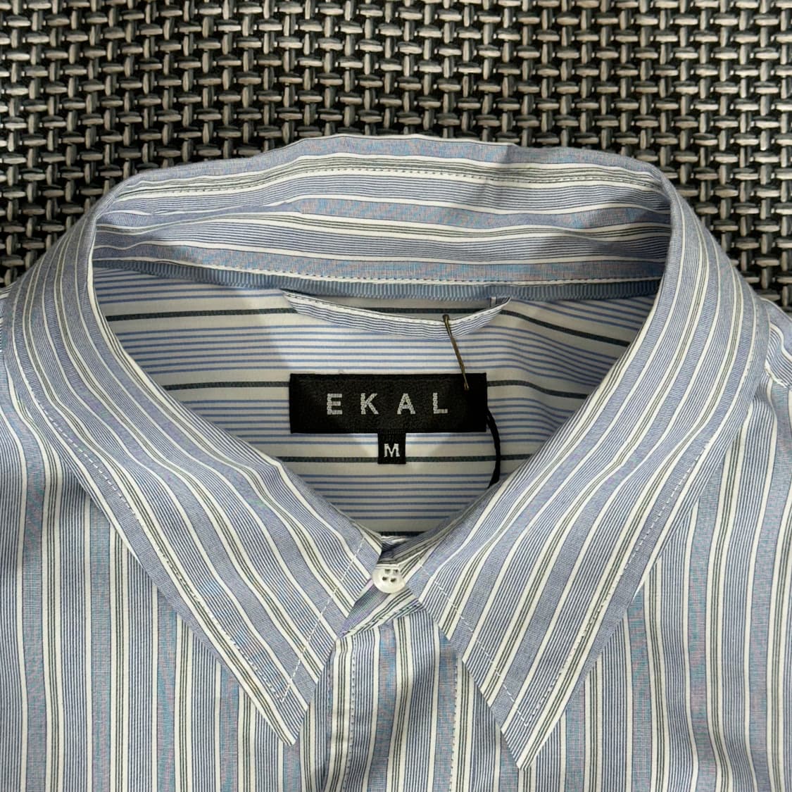 EKAL 스트라이프 셔츠 (M) 상품이미지7