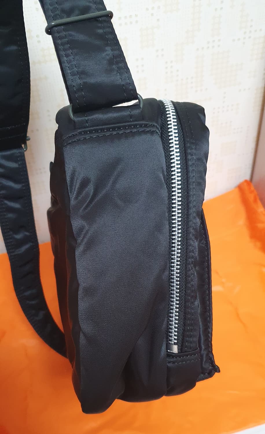 포터 뉴 탱커 슬링백 집 라지 블랙 판매 숄더백 상품이미지7
