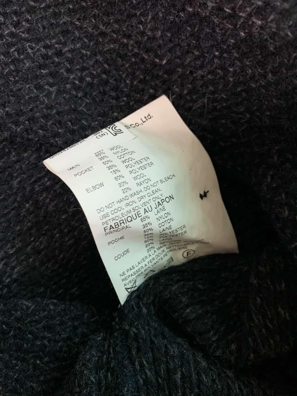 준야 와타나배 꼼데가르송 멜란지 니트 상품이미지4