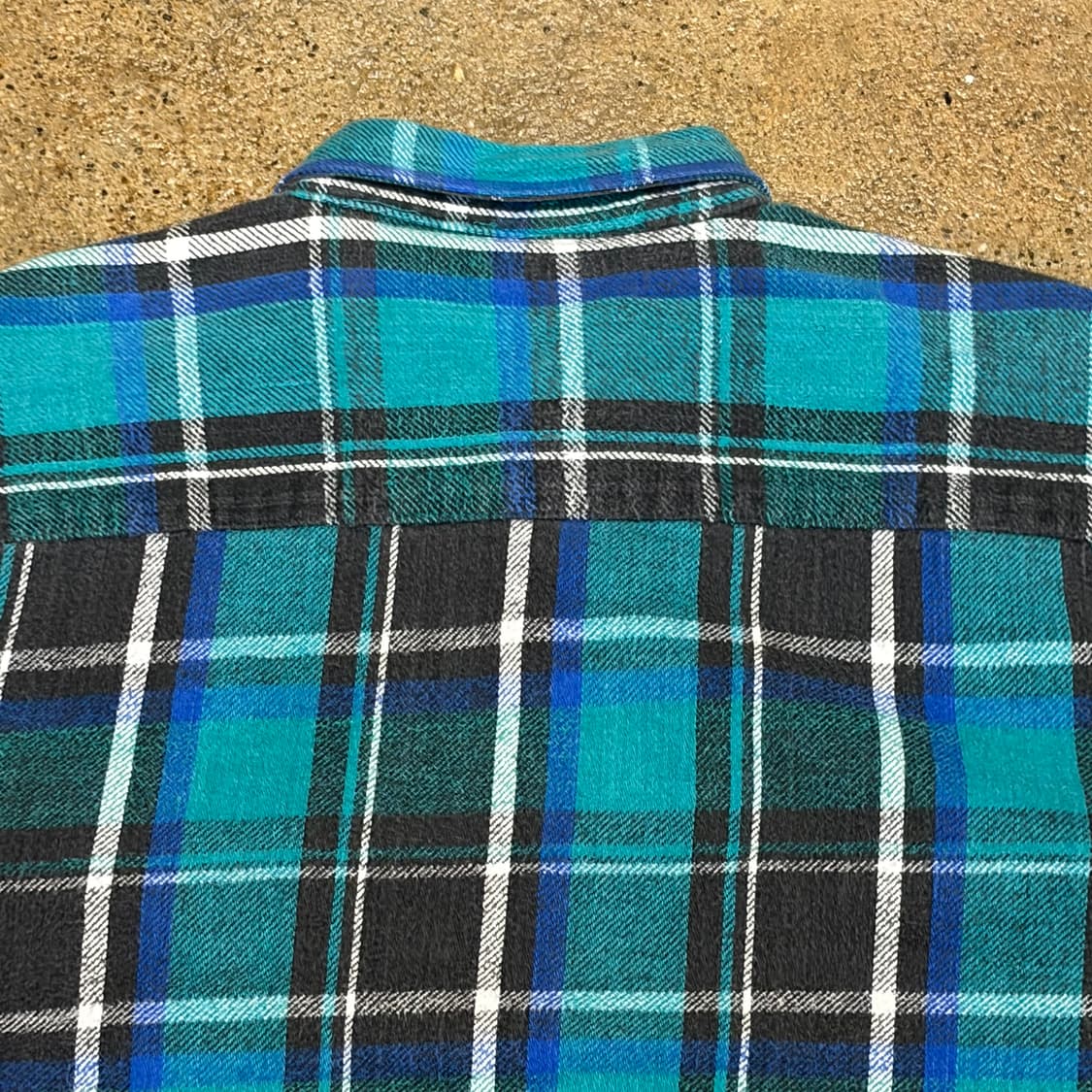 90s 미국 빈티지 노스웨스트 겨울 헤비코튼 체크셔츠 상품이미지7