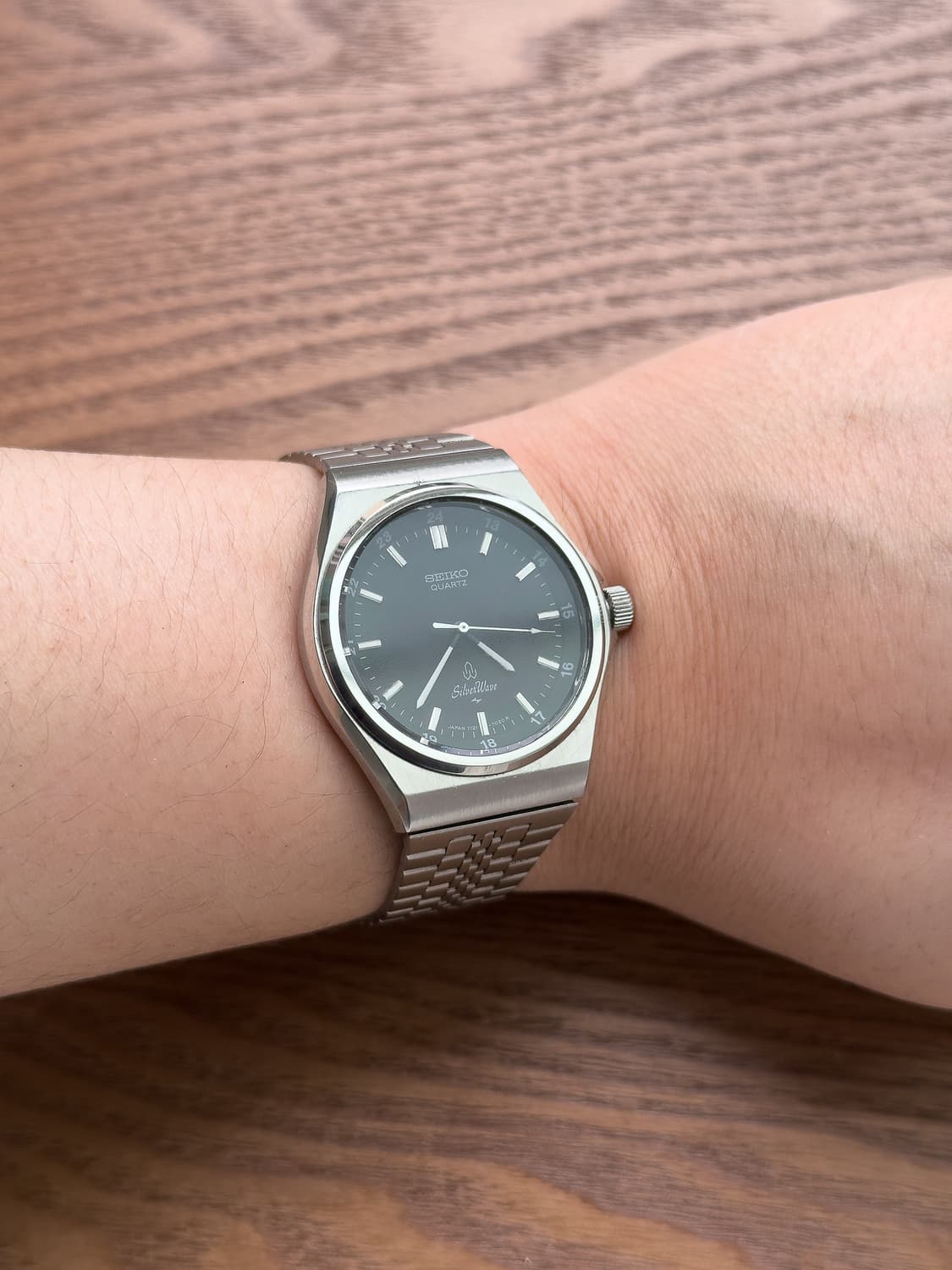 [희귀] 세이코 실버웨이브 옥타곤 7121 - 80s 통합형 브레이슬릿  상품이미지4