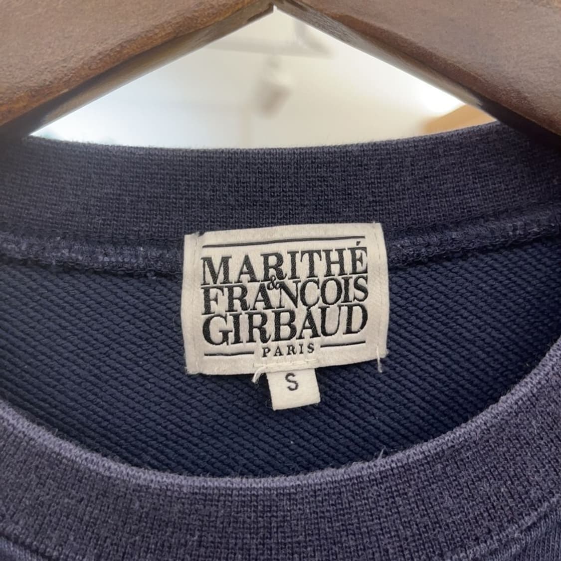 마리떼프랑소와저버 빅로고 크롭 스웻셔츠 맨투맨 S C06970 상품이미지5