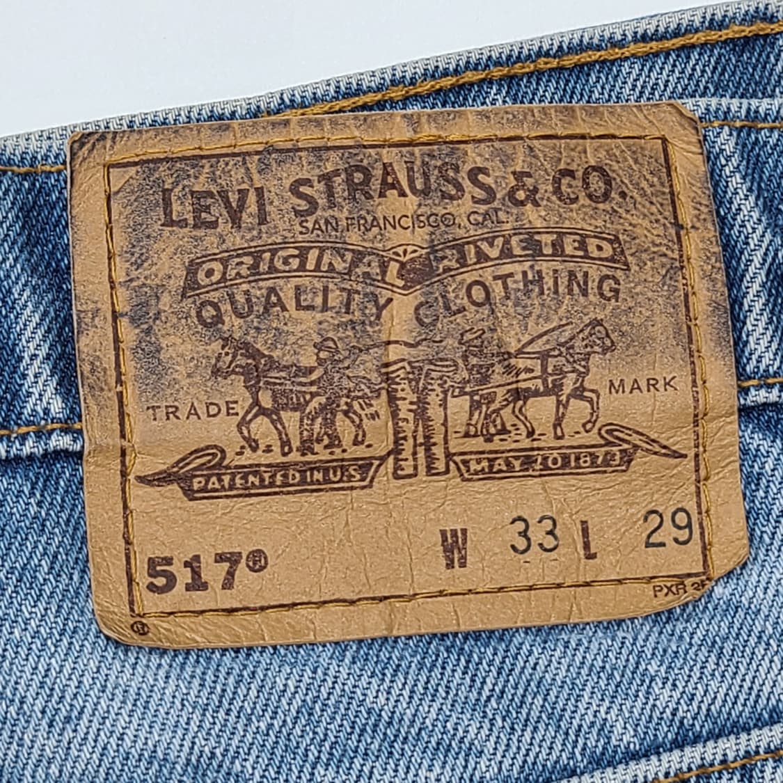 33)97s usa made levis 517 상품이미지2