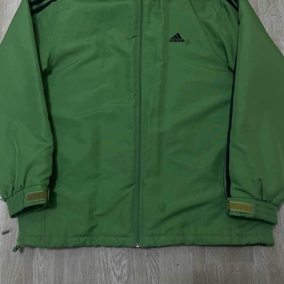 아디다스 올드스쿨 로고 후드 바람막이 자켓 L/100  상품이미지4