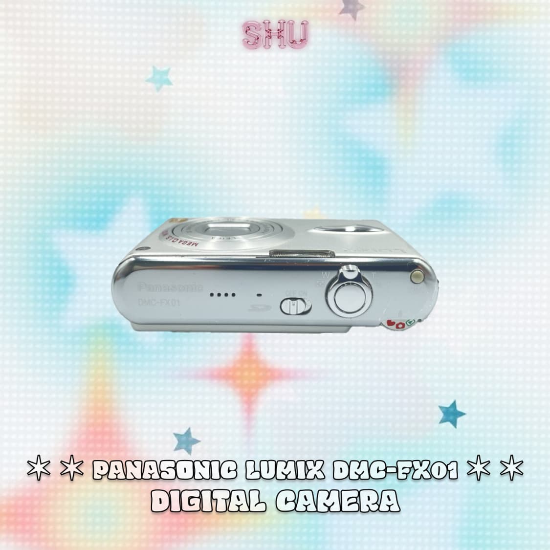 파나소닉 루믹스 DMC-FX01 빈티지 디카 실버 상품이미지6