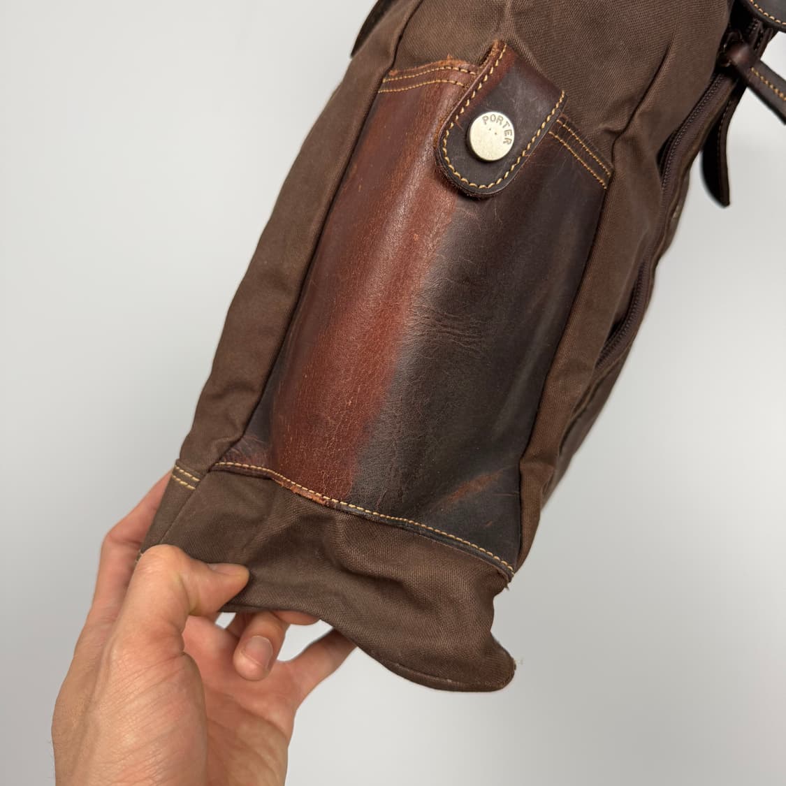 요시다포터 SANG 필드 토트백 다크브라운 상품이미지5