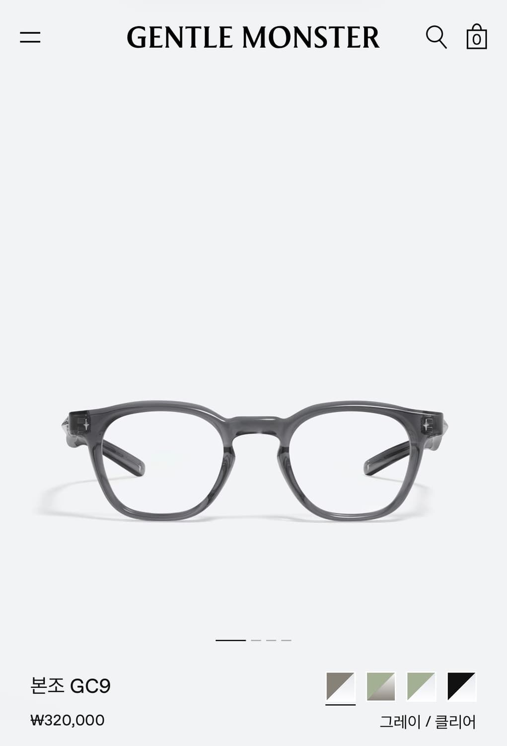 젠틀몬스터 본조 GC9 상품이미지1