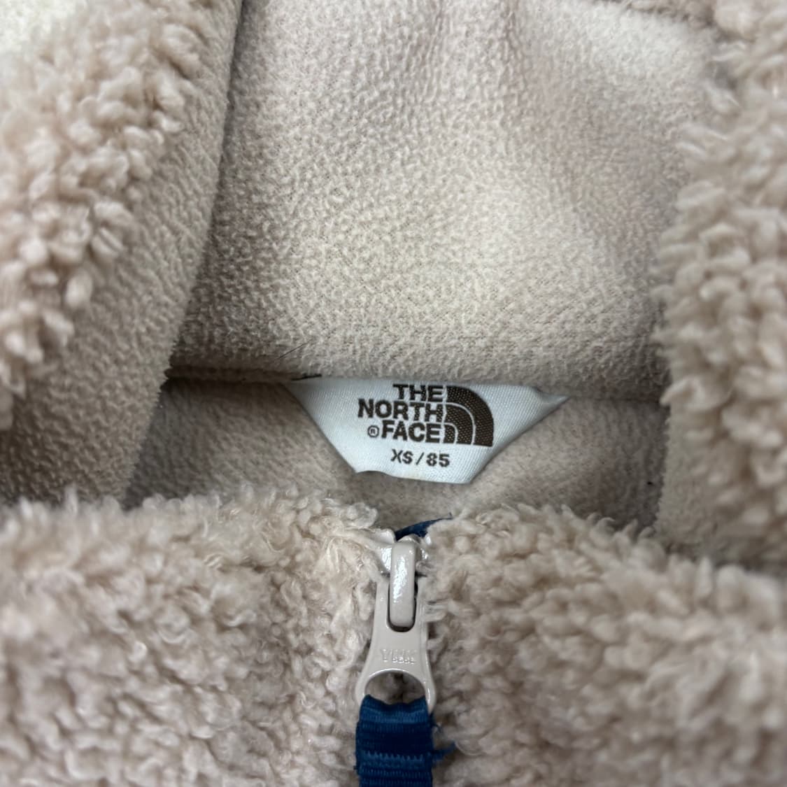 노스페이스 스몰로고 화이트라벨 플리스 자켓 상품이미지4