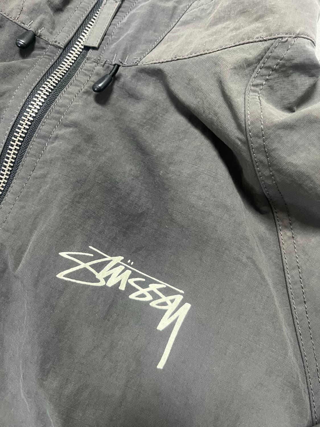 스투시 비치쉘 바람막이 블랙L 상품이미지2