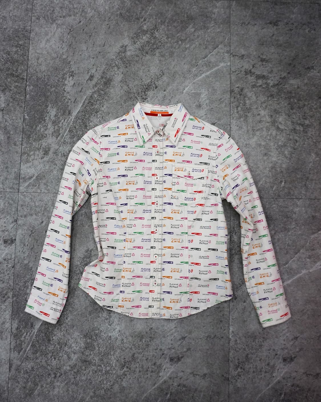 CASTELBAJAC SPORT Lettering Shirt 상품이미지1